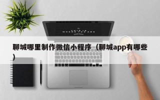 信阳聊城哪里制作微信小程序（聊城app有哪些）